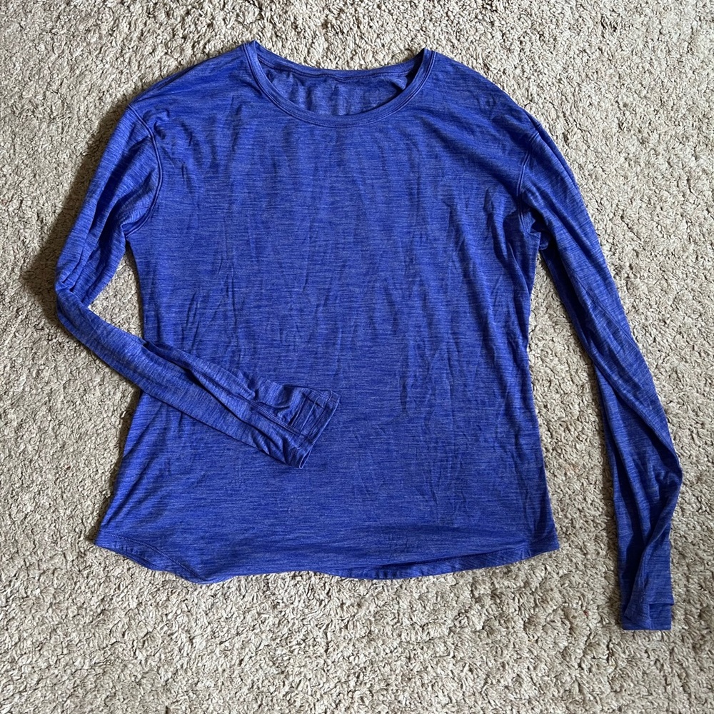 Lululemon Lost in Pace long sleeve size 8